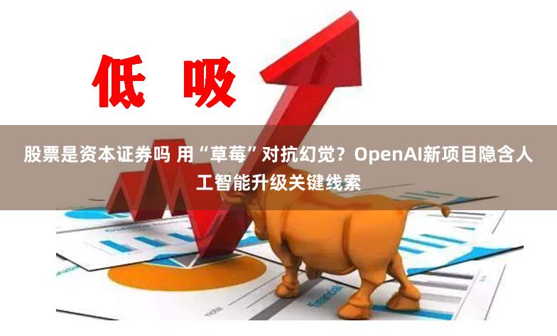 股票是资本证券吗 用“草莓”对抗幻觉？OpenAI新项目隐含人工智能升级关键线索