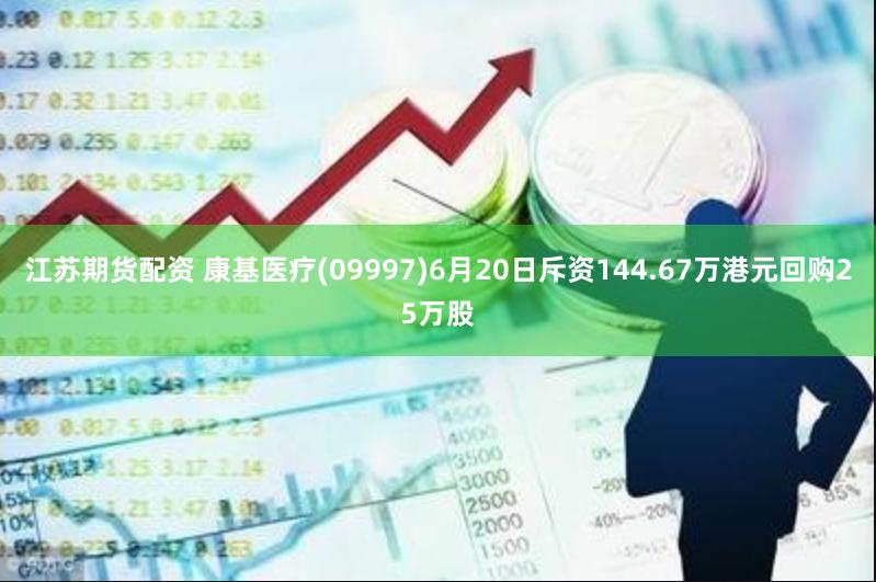 江苏期货配资 康基医疗(09997)6月20日斥资144.67万港元回购25万股