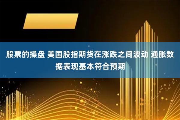 股票的操盘 美国股指期货在涨跌之间波动 通胀数据表现基本符合预期